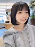 本八幡×キッズカット×ショートボブ