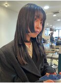 ニュアンスパーマ/ウェットヘア/レイヤーカット[千葉駅]