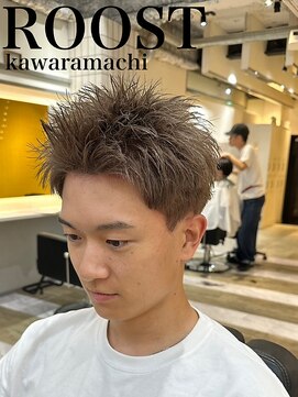 ルースト 京都河原町店(ROOST) ハイトーンスパイキーショート