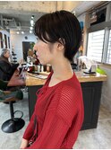 ショート/耳掛けショート/丸みショート/マッシュショート
