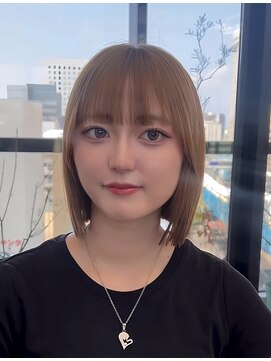 ビューナゴヤ 名駅(VIEW NAGOYA) 前髪カタログ/イメチェンスタイル／ウェーブパーマ/ミディ