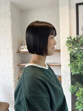 ビフィーノ モーダ 苦楽園店(bifino moda) 切りっぱなしBob
