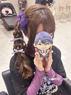 ヘア サロン クラン ソア 心斎橋店(hair salon clan soar) サイドポニー【クランソア】ヘアメ/ヘアセット/心斎橋