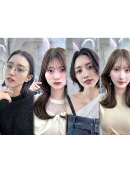 常連のお客様や口コミなどでも実証済み＊再来店時でもまとまっているカット技法が定評あり◎