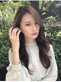 ロングヘア　レイヤーカット　大人ヘア　30代　40代　広尾