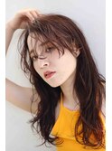 レイヤーカット/チェリーレッド/髪質改善/Hst西宮