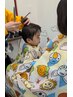 【1人で座れるか不安な方でも大丈夫♪】抱っこカット　￥3500