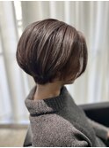 30代40代50代白髪染め大人ショートボブグレージュマロンベージュ