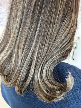 ジール(zeal) 地毛×ハイライト