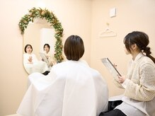 個室で受けられる育毛メニューいつまでも自分の髪でいるために！今できる未来の自分にしてあげられること