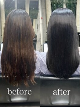 メグリ 三軒茶屋(MEGRI)の写真/広がる原因はくせ毛・うねり？それともダメージ？髪質改善で解決◎まずはご相談を！