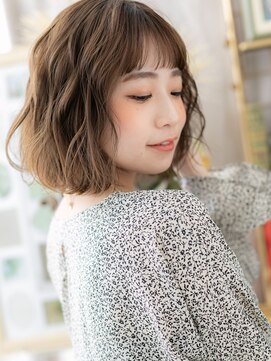 カバーヘア ブリス 上尾西口店(COVER HAIR bliss) ■小顔ボブパーマ大人可愛いフレンチカジュアル52上尾30代40代