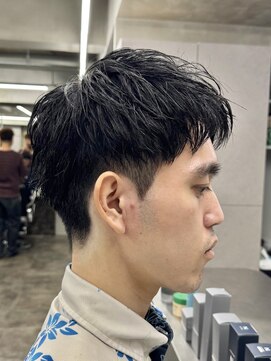 ニコ トウキョウ ロジック(nico TOKYO Logic) 刈り上げアップバングスパイキーショートパーマスパイラルパーマ