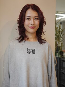 ジュール(JOULE'S) ミディアムレイヤー/ワインレッド