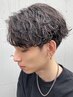 メンズカット+波巻きパーマ￥13200#桑名#四日市#三重#ツーブロック#ウルフ