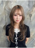 ハッシュカットブラウンベージュ