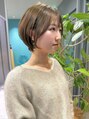 ノエ ナゴヤ(NOE NAGOYA)&nbsp;小顔に見えるお顔周りカットで可愛くします(名駅/ショート/ボブ)
