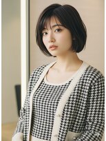リル バイ フレイムス 川口(Lilou by Frames)&nbsp;コンパクトで垢抜け｜20代30代向けミニボブ×透明感カラー