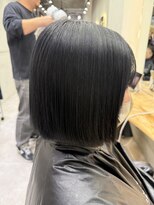 フェリア 松山(Feria)&nbsp;【木村スタイル】極艶縮毛矯正×ブルーブラック