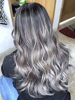 ブレイズヘアー(BLAZEhair)&nbsp;【オンカラーのみ】ホワイトバレイヤージュ×ブリーチ２回