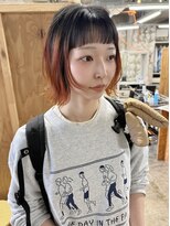 イン(in.)&nbsp;【小顔・顔まわり】ウルフショート/アクセントカラー