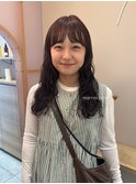 ふんわり感がかわいいマロンブラウン