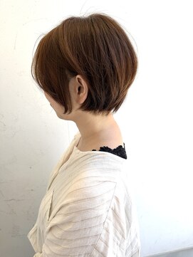 ジュエ ヘアー デザイン(Jue hair design) 誰でも似合う丸みショート／知立／３０代／４０代