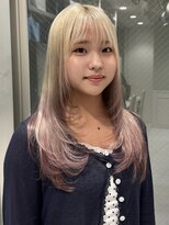 ニューヨークニューヨーク 三宮駅前店(NYNY) 普通のカラーに飽きた方へおすすめ裾カラー