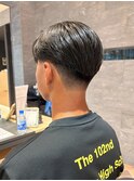 山田style 10代20代 センターパートはテーパーがおすすめ！