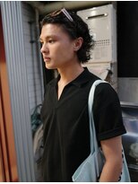 メンズシー 梅田(Men's SIE)&nbsp;メガネで決まる！メンズボブパーマ