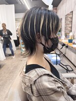 ルーナヘアー(LUNA hair)&nbsp;マッシュウルフ/ショートウルフ/レイヤー/デザインカラー/20代