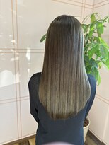 ライフビィ リフト(Lifebe Lift)&nbsp;艶感UPマットグレージュ×艶髪美革ストレート
