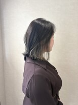 エストレーラ(estrela)&nbsp;『estrela』外国人風インナー 切りっぱなし外はねボブディ