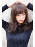 【縮毛矯正】カット＋顔周り縮毛矯正＋カラー＋毛髪診断SH、TR ￥21450