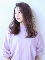 ランダムカールシフォンロングヘア［髪質改善/池袋&目白&大塚］
