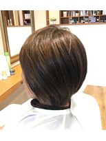 ハッチヘアー(Hacchi hair)&nbsp;塩素パサパサも艶髪に☆ミディアムショートボブ