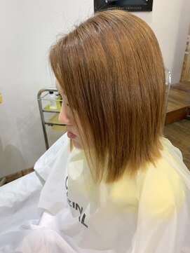 オリジナル ヘアー（OLIZINAL Hair) 前下りのぱっつんボブ