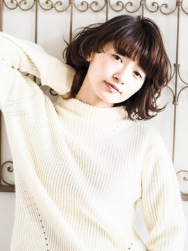 スリーバイキープ 尾山台(THREE by KEEP) [THREEbyKEEP尾山台 関谷]外ハネボブスタイル