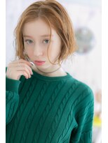 ヘアアンドビューティー ミック(Hair & Beauty miq)&nbsp;外国人風カラー！一歩リードの無造作エアリーボブ