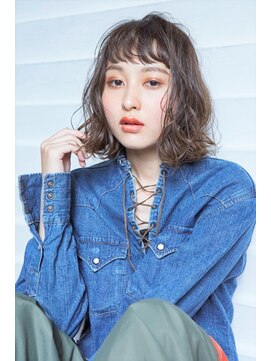 ラレイ(Lalei) 表参道駅/青山 ラフパーマ×ボブ 辻幸奈