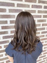 ヘア フィックス リュウ リゾート(hair fix RYU Resort) セミロング　プラチナグレイ