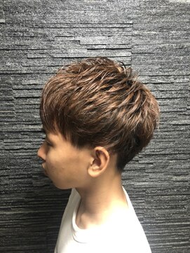 ヒロギンザ 青山店(HIRO GINZA) 束感MAXツーブロックマッシュスタイル