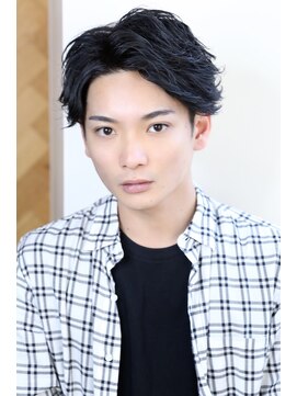 リップス 自由が丘(LIPPS) 爽やかアップバング　ビジネスヘア【パーマバージョン】