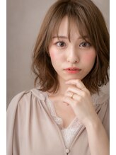 モッズヘア 上尾西口店(mod's hair) くせ毛風カシスブラウン小顔くびれボブウルフY上尾20代30代40代!