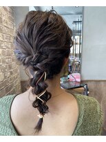 ハノン バイ リンクス 大宮(Hanon by LINKTH)&nbsp;ヘアアレンジ/カジュアル/紐アレンジ