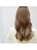 大人かわいいエギョモリ ミルクティーブラウン ひし形シルエット