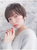キュート丸みショート