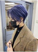 ハンサムショート×ブルーバイオレット◎Yamamoto