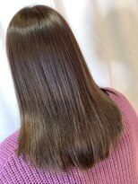 ヘアーメイク トレコローリ(hair make trecolori) 【trecolori  津田沼】シナモングレージュ