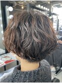 【SHARON原宿】刈り上げハンサムショート×ゆるふわウェーブ